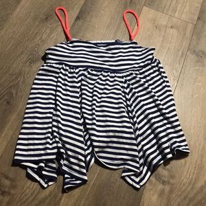 💜4/$10 3/$8 striped flowy top